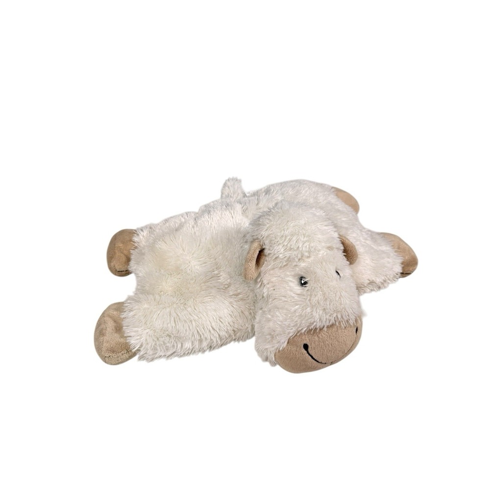 Jellycat Truffles Sheep Plush Medium Folding Pillow London Toy 10"
